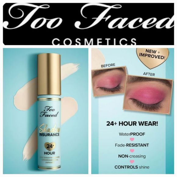 Too Faced Shadow Insurance 24 Hour Wear Eyeshadow Primer - Picture 1 of 8